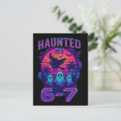 67 Grappige Halloween-meme Feestdagenkaart (Staand voorkant)