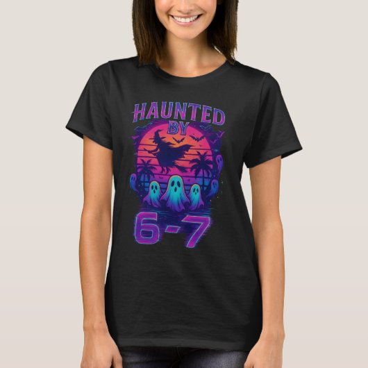 67 Grappige Halloween-meme T-shirt (Voorkant)
