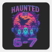 67 Grappige Halloween-meme Vierkante Sticker (Voorkant)