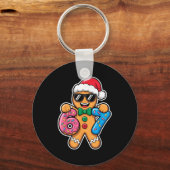 67 Grappige Kerst Jongens Kinderen Kerstmis Zes Ze Sleutelhanger (Voorkant)