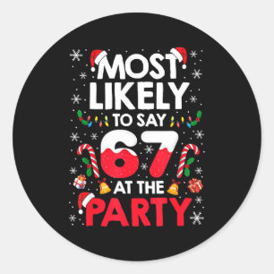 67 Grappige kerst meme die het meest waarschijnlij Ronde Sticker