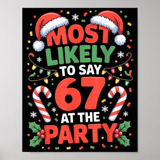 67 Grappige Kerst Meme Het Waarschijnlijkst Zegt 6 Poster (Voorkant)