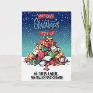 67 Grappige Kerstcadeaus Kaart