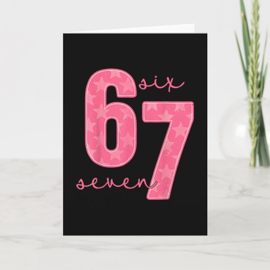 67 Grappige Meme 1  Kaart (Voorkant)