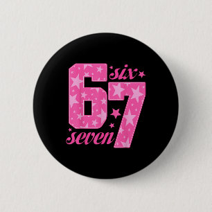 67 Grappige Meme Roze Meisje  Ronde Button 5,7 Cm