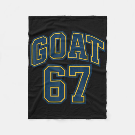 67 Grappige Six Seven Gen Alpha Z Meme Rizz Grappi Fleece Deken (Voorkant)