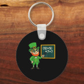 67 Grappige St. Patrick's Dag Wiskunde Leraren Mem Sleutelhanger (Voorkant)