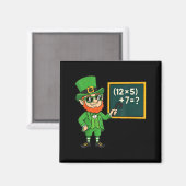 67 Grappige St. Patrick's Day Wiskunde Leraren Mem Magneet (Voorkant / Achterkant)