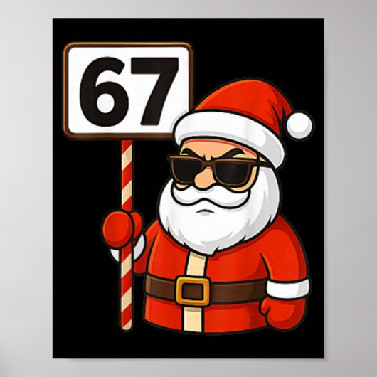 67 Grappige Zes Zeven Kerst Meme Voor Mannen Vrouw Poster (Voorkant)