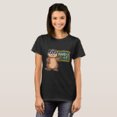 67 Groundhog Day 6-7 Meme Wiskunde Docent Zes Zeve T-shirt (Voorkant volledig)