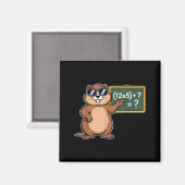 67 Groundhog Day 6-7 Meme Wiskunde Leraar Zes Zeve Magneet (Voorkant / Achterkant)