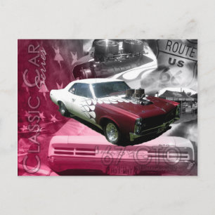 67 GTO - Klassieke autoreeks Briefkaart