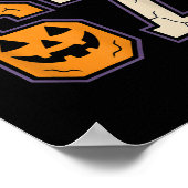 67 Halloween Boo Crew Srts Jersey Brainrot Meme Si Poster (Hoek)