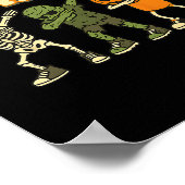 67 Halloween Bruh Funny Brainrot Meme Six Seven Bo Poster (Hoek)