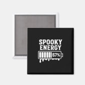67 Halloween enge energie brainrot meme zes zeven Magneet (Voorkant / Achterkant)