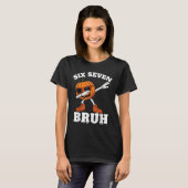 67 Halloween Grappige Zes Zeven Bruh Meme Brainrot T-shirt (Voorkant volledig)
