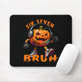 67 Halloween Grappige Zes Zeven Meme Brainrot Pomp Muismat (Met muis)