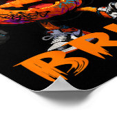 67 Halloween Grappige Zes Zeven Meme Brainrot Pomp Poster (Hoek)