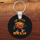 67 Halloween Grappige Zes Zeven Meme Brainrot Pomp Sleutelhanger (Voorkant)