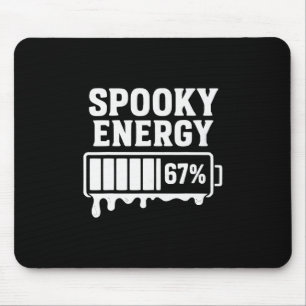 67 Halloween Griezelen Energie Brainrot Meme Zes Z Muismat