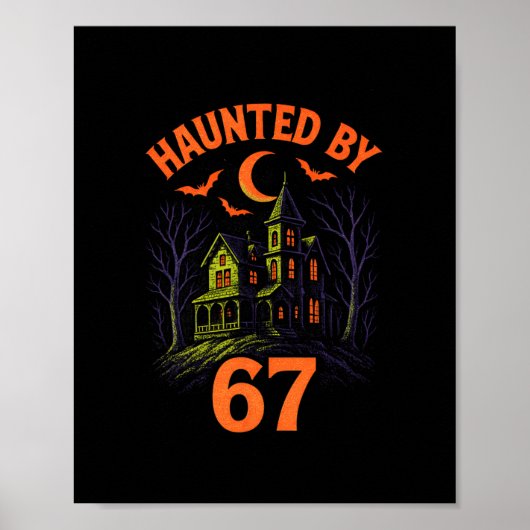 67 Halloween Kostuum Brainrot Leraar 6-7 Meme Zes Poster (Voorkant)