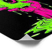 67 Halloween Kostuum Grappig Nummer 6 Zes Meme Voo Poster (Hoek)