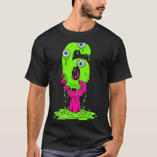 67 Halloween Kostuum Grappig Nummer 6 Zes Meme Voo T-shirt