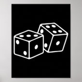 67 Halloween Matching Group Costume Six Seven Dice Poster (Voorkant)