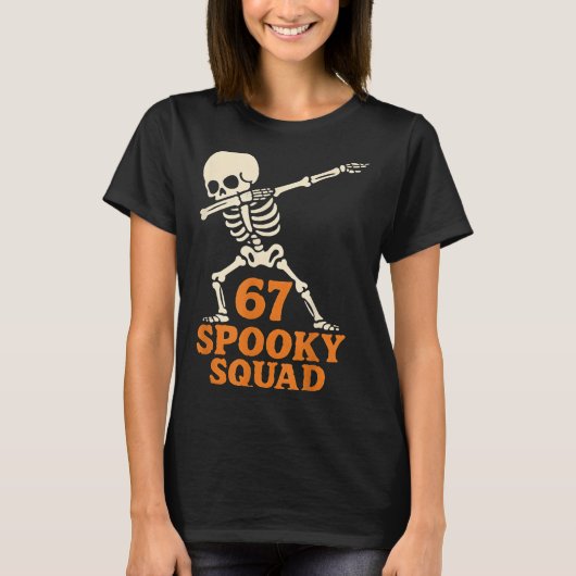 67 Halloween Meme 6 7 Numbers Six Seven Funny Kids T-shirt (Voorkant)