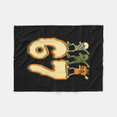 67 Halloween Meme 6 7 Nummers Zes Zeven Grappige K Fleece Deken (Voorkant (Horizontaal))