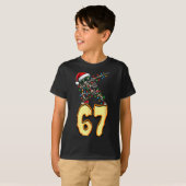 67 Halloween Meme 6 7 Nummers Zes Zeven Grappige K T-shirt (Voorkant volledig)
