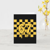 67 Halloween Meme  Kaart (Gele Bloem)