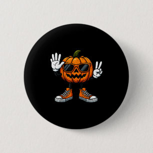 67 Halloween Pompoen Grappig Brainrot Meme Kindere Ronde Button 5,7 Cm