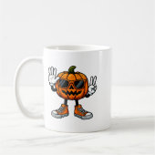 67 Halloween Pompoen Grappige Brainrot Meme Kinder Koffiemok (Links)