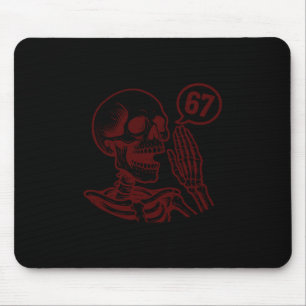 67 Halloween Skelet Zes Zeven Meme Brainrot Grappi Muismat