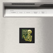 67 Halloween Wiskunde Grappig Zes Zeven Meme Brain Magneet (Insitu (Vaatwasser))