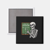 67 Halloween Wiskunde Grappig Zes Zeven Meme Brain Magneet (Voorkant / Achterkant)