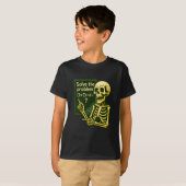 67 Halloween Wiskunde Grappig Zes Zeven Meme Brain T-shirt (Voorkant volledig)