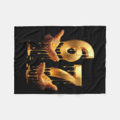 67 Hands Six Seven 6 7 Gold Drip Teens Boys Kids D Fleece Deken (Voorkant (Horizontaal))