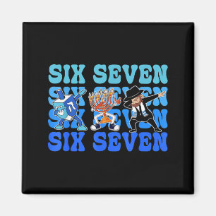 67 Hanukka Meme Zes Zeven Dabbing Menora Driehoek Magneet