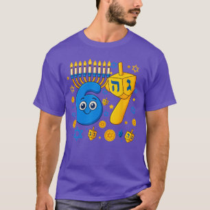 67 Hanukkah Grappige Joodse Chanukah 67 Menorah Dr T-shirt