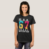 67 Happy New Year Six Seven Funny Countdown 2026  T-shirt (Voorkant volledig)