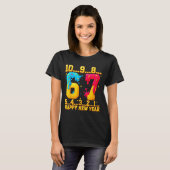 67 Happy New Year Six Seven Funny Countdown 2026  T-shirt (Voorkant volledig)