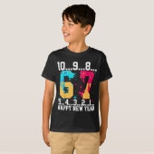 67 Happy New Year Six Seven Funny Countdown 2026  T-shirt (Voorkant volledig)