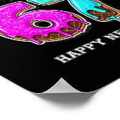 67 Happy New Year's Eve Six Seven Funny 2026 Brain Poster (Hoek)