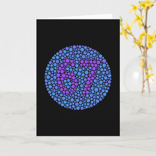 67 Hidden Meme Trending Gen Z Alpha Six Seven 6 7  Kaart (Gele Bloem)