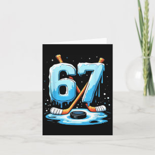 67 Hockey Ijsje Drip Gen Alpha Slang Jongens Manne Kaart