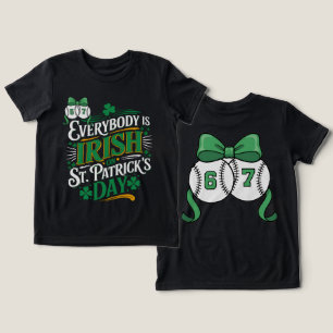 67 honkbal boog st patricks dag geluksporten  Tri-Blend shirt