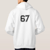 67 HOODIE (Achterkant)