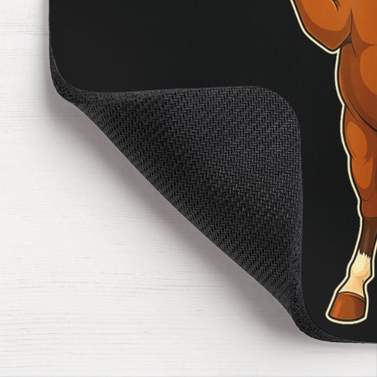 67 Horse Funny Gen Alpha Slang Kids Teens Number T Muismat (Hoek)